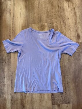 Chloe Lavender Short Sleeve Crewneck Tee
